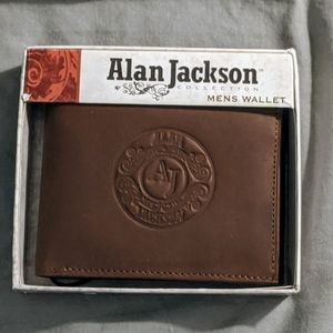 Alan Jackson men's collectors wallet